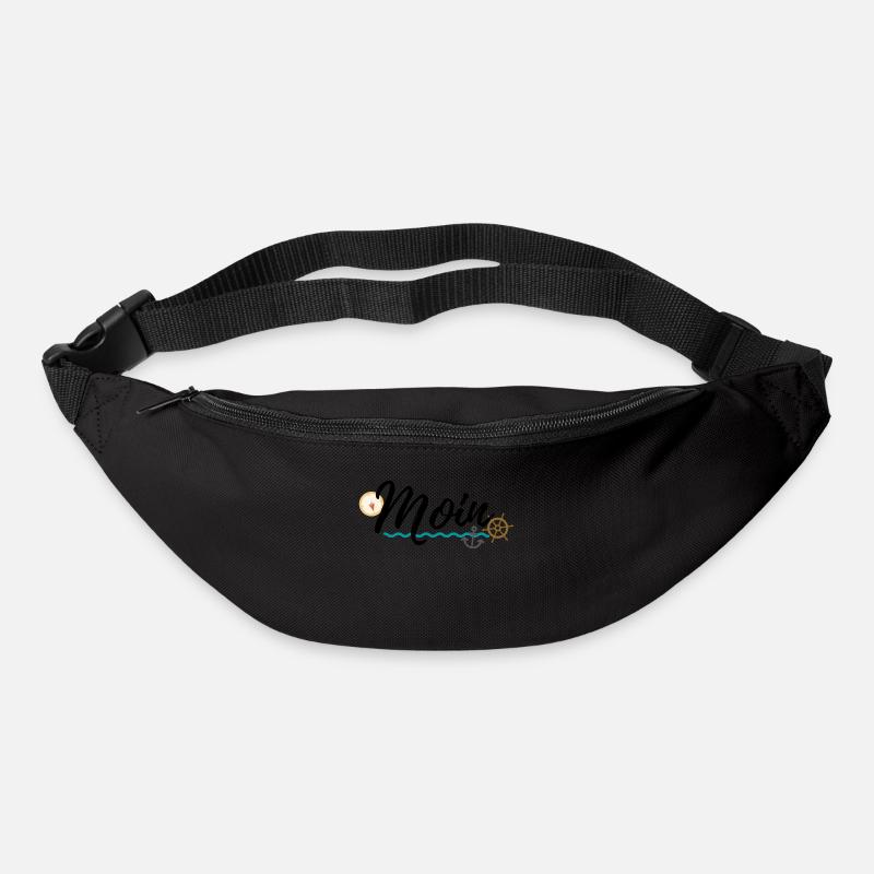 Moin - Gürteltasche - Schwarz
