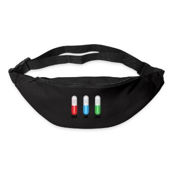 Pills for Love Air Luck - Bum bag - black - Front