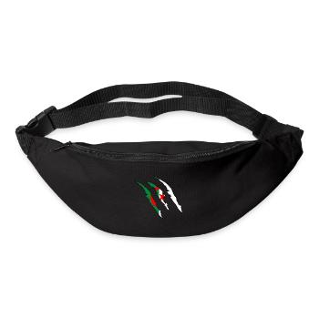 Cadeau griffe natif Algérie Wildland - Sac banane - noir - Devant