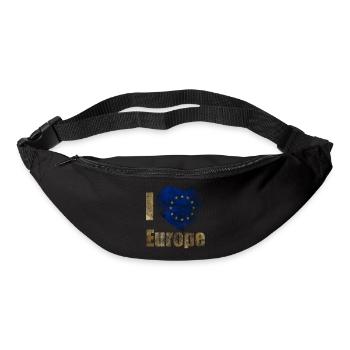 EUROPE J’aime l’Europe - Sac banane - noir - Devant