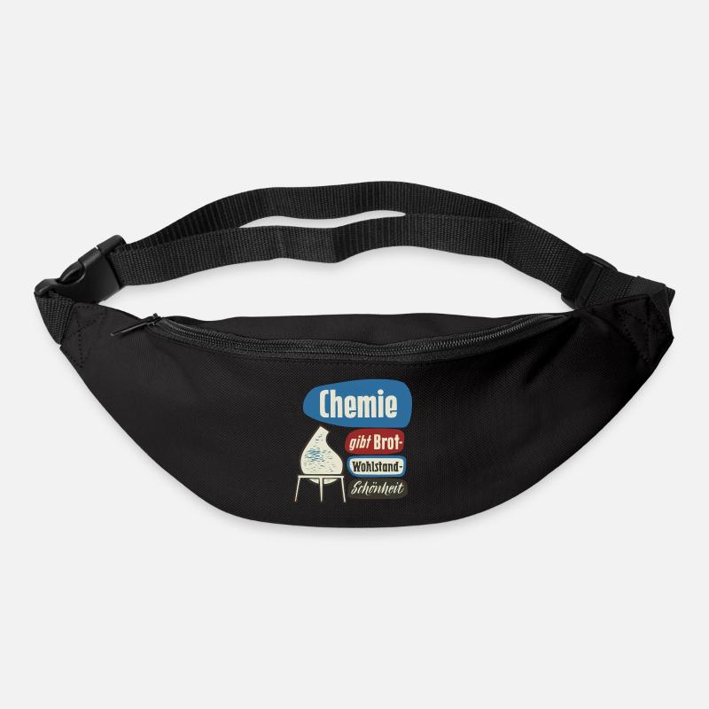 Chimie Publicité - Sac banane - noir