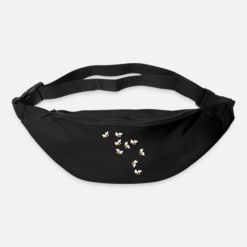 Les abeilles volent - Sac banane - noir