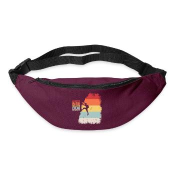 Climb - Bum bag - burgundy - Front