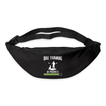Dog Training In Progress Hundetrainer Hundeschule - Gürteltasche - Schwarz - Vorne