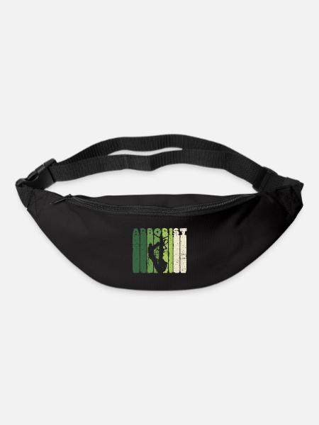 Lustige Kettensäge Baumpfleger Geschenk - Gürteltasche - Schwarz
