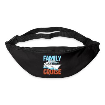 Family Cruise - Bum bag - black - Front