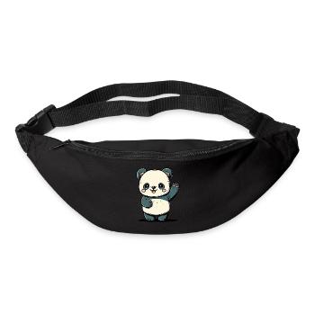 Kawaii Panda, to love - Bum bag - black - Front