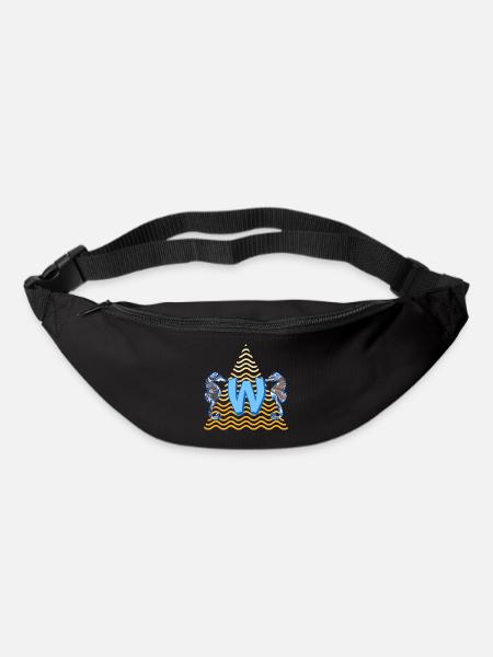 seepferdchen e 262 w - Gürteltasche - Schwarz