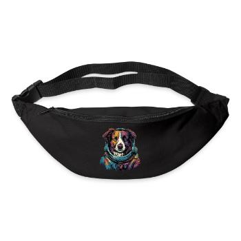 Australian Shepherd Astronaut - Bum bag - black - Front