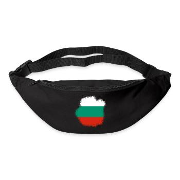 Bulgaria Flag Bulgarian Flag Golden Sands - Bum bag - black - Front