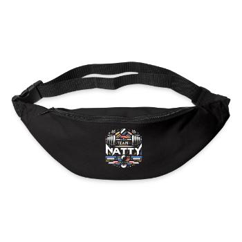 Team Natty 7 - Gürteltasche - Schwarz - Vorne