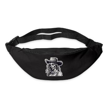Cow Girl / Wild West / Desert / Lasso / Rodeo - Bum bag - black - Front