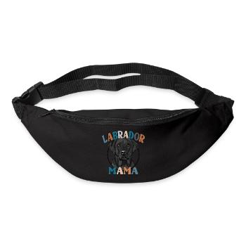 Labrador Mom Dogs Dog Labbi Wilsigns - Bum bag - black - Front