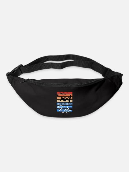 Schwerelosig Kite - Gürteltasche - Schwarz