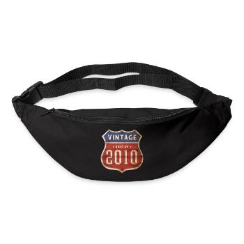 14 Jahre alter Jahrgang 2010 Limitierte Auflage 14. - Gürteltasche - Schwarz - Vorne