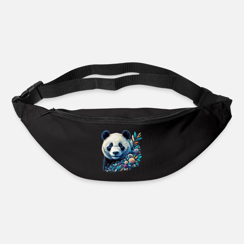 Panda - Gürteltasche - Schwarz