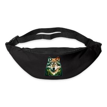 Wolf - Bum bag - black - Front