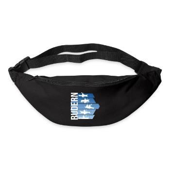 Rudern - Gürteltasche - Schwarz - Vorne