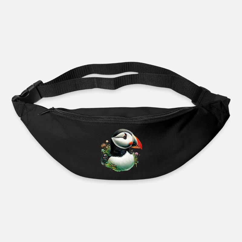 Papageitaucher - Gürteltasche - Schwarz