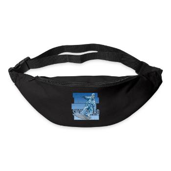 Snowboard - Gürteltasche - Schwarz - Vorne