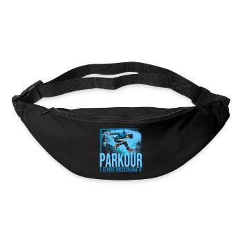 Parkour Leidenschaft - Gürteltasche - Schwarz - Vorne