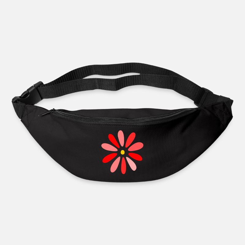 BLUME. ICH KANN NICHT. Ich arbeite im Garten. GARTEN. RUHESTAND. - Gürteltasche - Schwarz