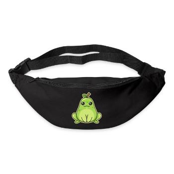 Frog pear design for frog lovers - Bum bag - black - Front