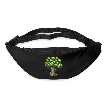 Broccoli Pixel Icon - Bum bag - black - Front
