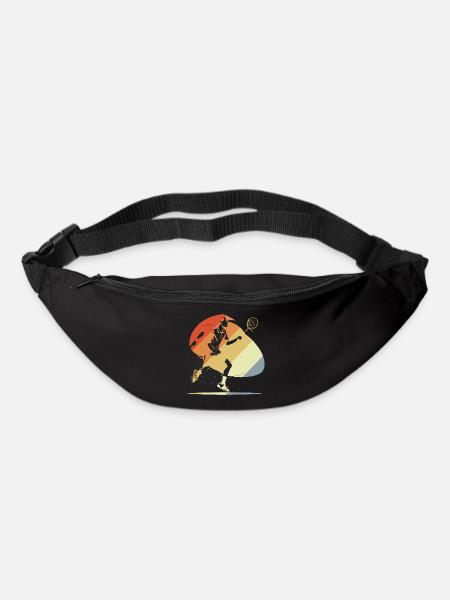 Vintage Badminton - Sac banane - noir