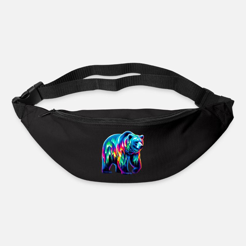 Bär - Gürteltasche - Schwarz