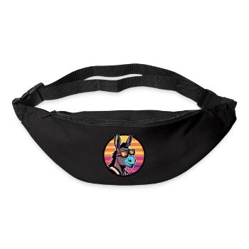 Donkey Cool Comic - Bum bag - black - Front