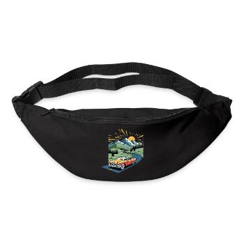 Old school car - Gürteltasche - Schwarz - Vorne