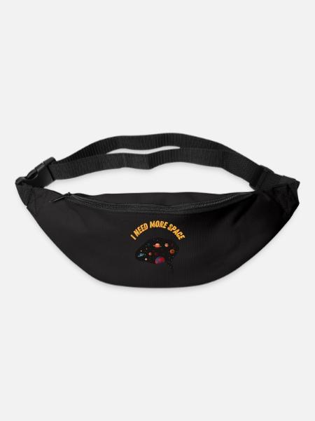 Cosmos Space Sketch for Kids - Bum bag - black