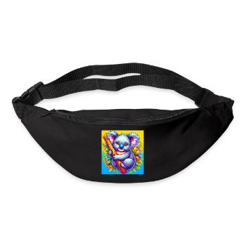 Koala - Sac banane - noir - Devant