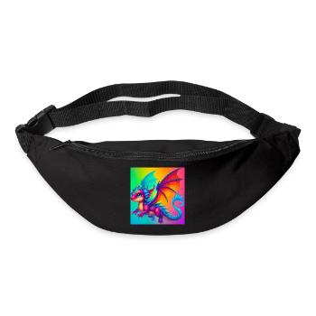 dragon - Bum bag - black - Front