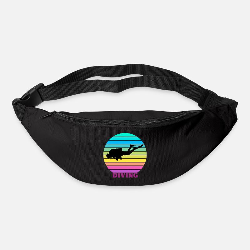 Diving Retro - Bum bag - black