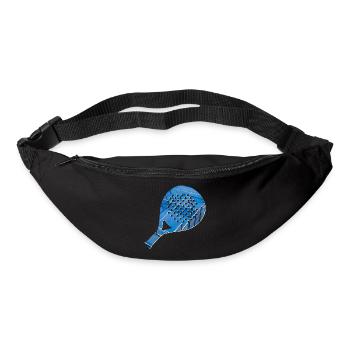 PADEL Racket Shirt, Hoodie, Cup, Cap - Bum bag - black - Front