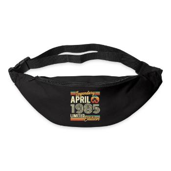 April 1985 41st Anniversary Gift - April 1985 - Bum bag - black - Front