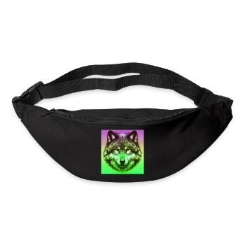 Wolf - Bum bag - black - Front