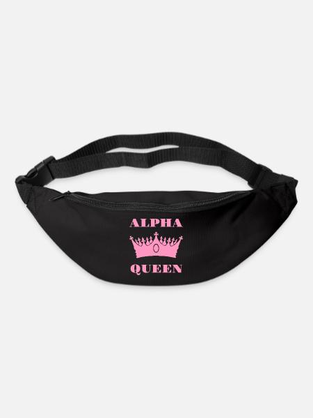 ALPHA QUEEN - POWER GIRL WOMAN POWERBOTTOM - Bum bag - black