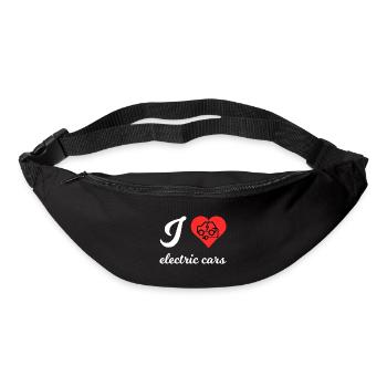 E-Auto und Hybrid - Gürteltasche - Schwarz - Vorne