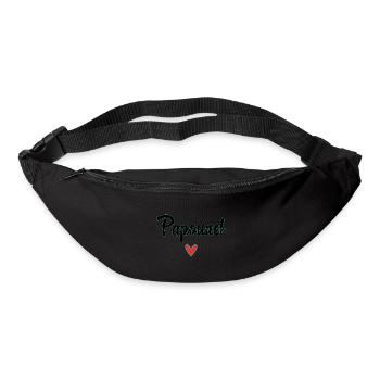 PAPOUNET. DAD. FATHER'S DAY. HAPPY FATHER'S DAY - Bum bag - black - Front