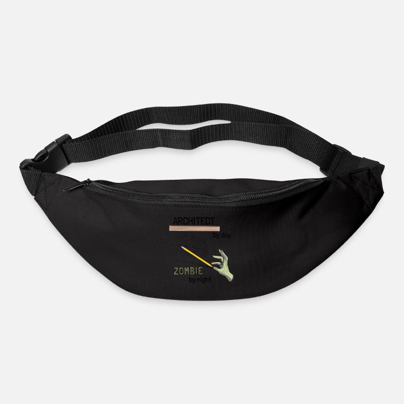 Architect - Zombie by night - Bum bag - black