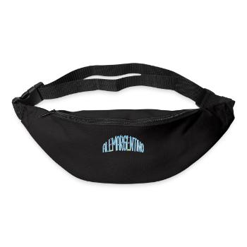 Argentinien-Deutsche deutsch-argentinisch Geschenk - Gürteltasche - Schwarz - Vorne