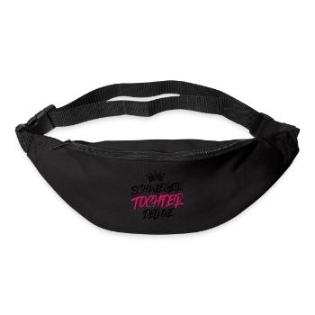 schwiegertochter deluxe krone - Gürteltasche - Schwarz - Vorne