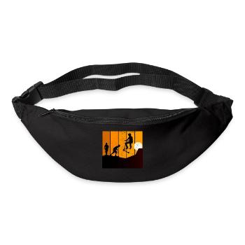 Stunt Scooter Freestyle Scootering Riding Sunset - Bum bag - black - Front