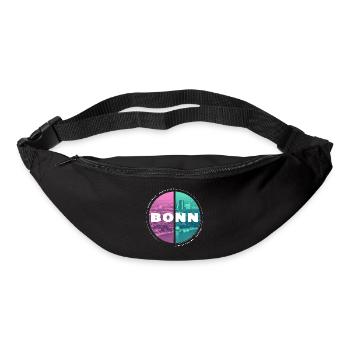 Bonn Deutschland Stadt Skyline Heimat Liebe - Gürteltasche - Schwarz - Vorne
