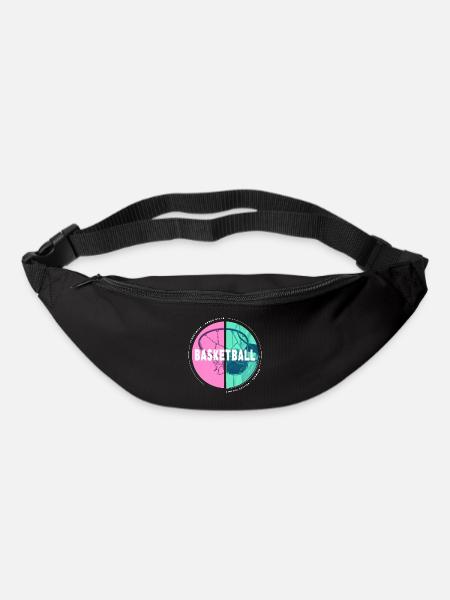 Basketteur Basketteur Basketteur Dunking Sport Player - Sac banane - noir