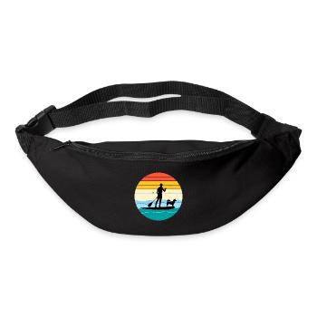 Paddleboarding Paddleboard Paddle Water sports Dog - Bum bag - black - Front