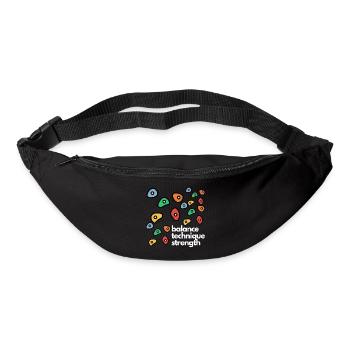 Bouldering - Bum bag - black - Front
